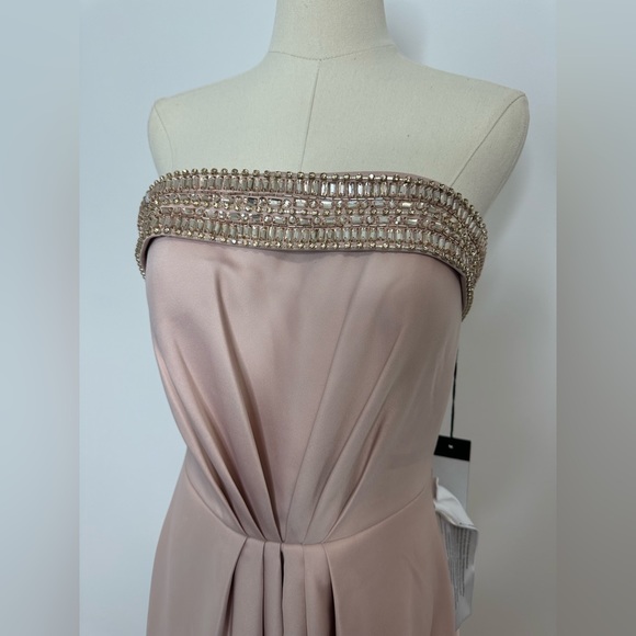 Mac Duggal Ieena Strapless Bead Trimmed Gown - Picture 4 of 16